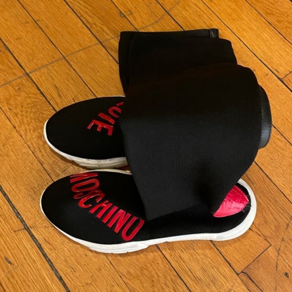 COPY - Love Moschino Knee High stretchy sock sneakers - Picture 5 of 5